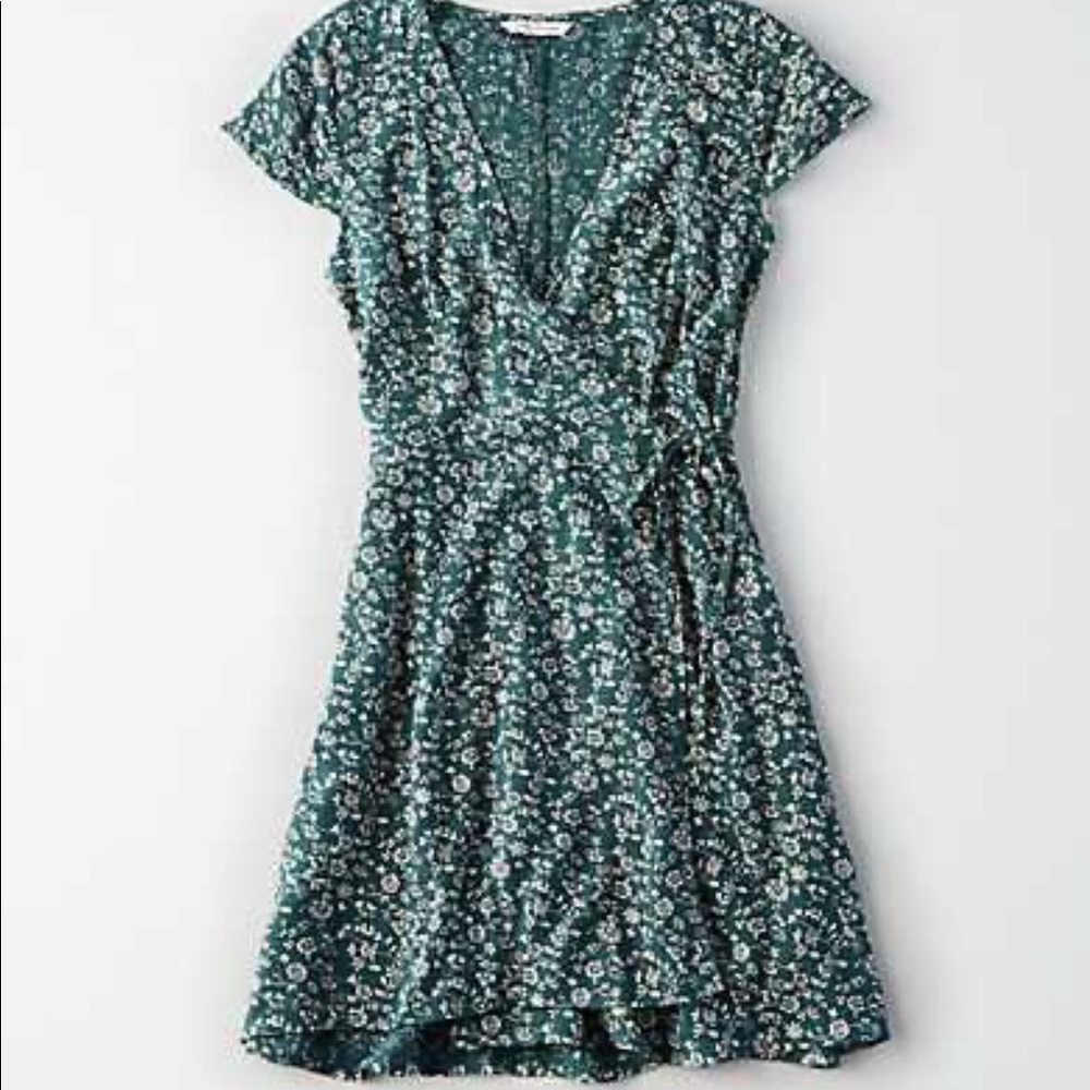 American Eagle Floral Print Summer Dress Size Small